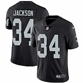 Nike Oakland Raiders #34 Bo Jackson Black Team Color NFL Vapor Untouchable Limited Jersey,baseball caps,new era cap wholesale,wholesale hats